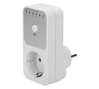 CCYLEZ Interruptor de Toma de Corriente con Temporizador, Controlador de Temporizador de Cuenta Regresiva Versátil para Electrodomésticos, Ahorro de Energía con 6 Configuraciones, Hecho de ABS,