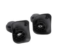 CCYLEZ Ruedas Giratorias Duraderas para Maleta, 2 uds., para Fácil Instalación y Reemplazo De Estuche De Viaje, Movimiento De 360 grados, Material De PVC