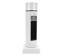 CCYLEZ Ventilador de Enfriamiento de la Torre de Escritorio Portátil, Humidificador de Aire para Enfriador de Aire con 6 Velocidades de 7 Colores Night Light, Ventilador de Escritorio