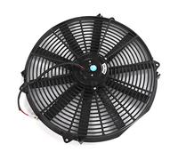 CCYLEZ Ventilador de Refrigeración de Radiador Eléctrico de 16 Pulgadas, Diseño Delgado, Alta Potencia, Flujo de Aire de 2250RPM para Camión, RV y Furgoneta, Material Plástico Duradero