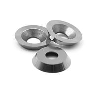 CDBP Ci0 16mm Diám. Redondo Insertos de carburo Cortadores Cuchillo para herramientas de torneado de madera, 3 piezas