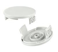 cddcwz Paquete de 2 cubiertas de carrete para cortacésped | RAC122 Cubierta de carrete de repuesto para Ryobi RLT4027, RLT4125, RLT5027, RLT6030, RLT5127, RLT6130