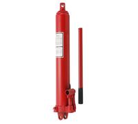 CDZHLTG 12T Gato Hidráulico de Botella, Gato Hidráulico de Ariete Largo Cilindro de Elevación de Motor con Bomba de Pistón único y Base de Horquilla, Soporte de Motor de Cilindro Hidráulico