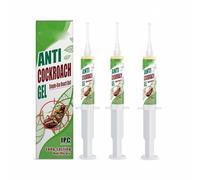 Cebo para Cucarachas,Cebo Profesional Potente Anticucarachas Gel,Elimina Cucarachas Rápidamente,Gel para Eliminar Cucaracha/s,Cucaracha Gels,Uso Fácil,3pc