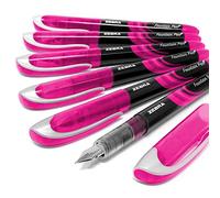 Cebra Fuente - Desechables Pluma Estilográfica - Rosa Tinta - Paquete de 6
