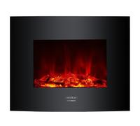 CECOTEC 05366 - Chimenea eléctrica decorativa Ready Warm 2600 Curved Flames - Nuevo