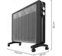 CECOTEC 08266 - Panel radiante de mica Ready Warm 2000 Now - Nuevo