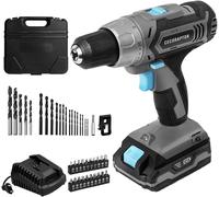 Cecotec 70007 - Taladro Percutor CecoRaptor Perfect Drill 4020 Advance De 20 V, 4000 mAh Y 46 Nm