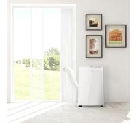 Cecotec Cubierta aislante para ventanas 230x35 cm – Universal aire acondicionado portátil, blanco