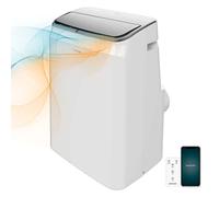 Cecotec Aire Acondicionado Portátil con Mando a Distancia, Wifi y Bomba de Calor ForceClima 14750 Cold&Warm Connected. 14000 BTU, Pantalla LED, 5 Modos, Cobertura 28-30m2