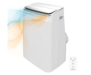 Cecotec Aire Acondicionado Portátil con Mando a Distancia y Bomba de Calor ForceClima 12600 Heating. 12000 BTU, Pantalla LED, 5 Modos, Deshumidificación, Cobertura 26-28m2