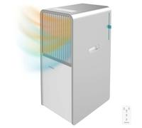 Cecotec Aire Acondicionado Portátil con Mando y Bomba de Calor ForceClima 12650 Style Heating. 12000 BTU, Pantalla LED, Táctil, 5 Modos, 2 Velocidades, Deshumidificador, Temporizador, 28m2
