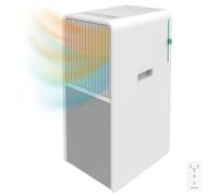 Cecotec Aire Acondicionado Portátil con Mando y Bomba de Calor ForceClima 9450 Style Heating, 9000 BTU, Táctil, Pantalla LED, 5 Modos, 2 Velocidades, Deshumidificador, Temporizador, 16 m², White