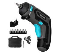 Cecotec Atornillador Eléctrico a Batería con Accesorio Ángulo 90º PowerGyro 3500 Angle Set. Batería de 4 V y 1.500 mAh, Portabrocas para Puntas Hexagonales de 6,35mm, Incluye Maletín y Accesorios