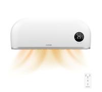 Cecotec Calefactor cerámico de baño ReadyWarm 2000 Max – 2000 W, pantalla LED, mando, IPX2, 20 m2