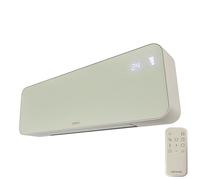 Cecotec Calefactor de pared ReadyWarm 3000 Textile – 2000W, 3 modos, mando, oscilación y temporizador