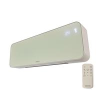 Cecotec calefactor cerámico de pared con mando readywarm 3000 textile