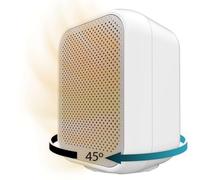 Cecotec Calefactor cerámico de sobremesa ReadyWarm 1500 Max Rotate 1500 W, oscilación y termostato
