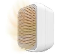 Cecotec Calefactor Cerámico de Sobremesa ReadyWarm 1500 Max Ceramic White, 1500 W, Termostato Regulable y 3 Modos de Funcionamiento, Área de Cobertura de 15 m2