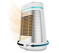 Cecotec Calefactor cerámico de sobremesa ReadyWarm 1550 Max Rotate Smart 1500W Oscilante Blanco