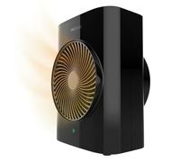 Cecotec Calefactor Eléctrico Bajo Consumo ReadyWarm 2070 Max Force Smart Black. Termoventilador, 2000W, 2 Niveles de Potencia, 3 Modos de Funcionamiento, Pantalla LED y Mando a Distancia, Negro