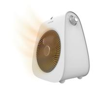 Cecotec Termoventilador ReadyWarm 2000 Max Force White — 2000 W, 3 modos, 2 niveles, 20 m2