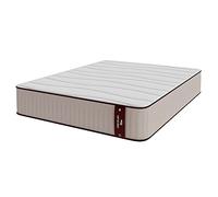 Cecotec Colchón Híbrido Flow 6900 Hybrid 120x200, Multicapa, Núcleo de Muelles Ensacados SpringCore y Viscoelástica ViscoCare, Altura 28 cm, Firmeza Medio Alta, SeparateMuv & BreathSoft