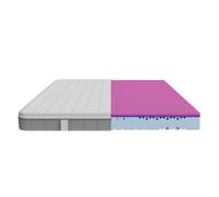 Cecotec Colchón Vicoelástico y Enfundable Flow Two 120x190. 3 Capas Altura 21 cm Firmeza Alta Núcleo Perfilado de Espuma HRC+ MorphoAdapt