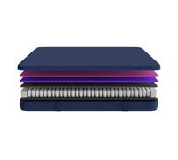 Cecotec Colchón Viscoelástico y Enfundable Flow e-Hybrid + 105x190. 4 Capas, Muelles Ensacados SpringCore, Altura 28 cm, Firmeza Alta, SeparateMuv, MorphoAdapt+, SoftFresh & EasyClean