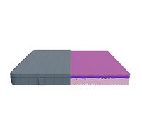 Cecotec Colchón Viscoelástico y Enfundable Flow Genuine + 180x200. 3 Capas Altura 28 cm Firmeza Alta Núcleo Perfilado de Espuma HRC2+