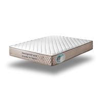 Cecotec Colchón Viscoelástico y Muelles Ensacados Flow 6790 Hybrid 160x190. Multicapa, Altura 26cm, Firmeza Alta
