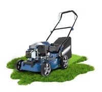 Cecotec Cortacésped de Gasolina Terrenator 2700.41 Total Z. Motor de 144cc, 2,4kW y 3,2CV, Cuerpo de Acero 41cm
