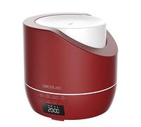 Cecotec Humidificador PUREAROMA 500 GARNET - 500 ml, pantalla LED, temporizador 12 h