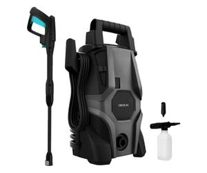 Cecotec Hidrolimpiadora Eléctrica de Alta Presión HydroBoost 1400 Car&Garden. 1400W, Hogar, Jardín o Coche, Caudal máximo de 408 l/h, 105 Bares de presión, Bomba de Aluminio, Radio de Acción 9m