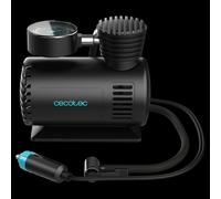 Cecotec Hinchador Eléctrico con Voltaje 12V, Compresor Aire CecoRaptor Perfect Pump. Corriente máxima 10A, Presión Máxima 250PSI, Diámetro del Cilindro 16mm, Cable 2.8m con Mechero, Manguera de Aire