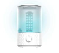 Cecotec Humidificador de Agua Breezecare 2500 Light. 27W, Humidificación Máxima 250ml/h, Depósito de 2,5L, Rueda de Control, Luz LED, Uso Seguro y Saludable, Cobertura hasta 30m²