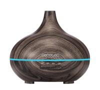 Cecotec Humidificador Ultrasónico con Difusor de Aromas Pure Aroma 300 Yin Grey. Depósito de hasta 300ml, 7 Colores LED Ajustables, Temporizador 10h, Ultrasilencioso, Función de Aromaterapia