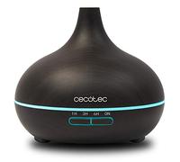 Cecotec Humidificador Ultrasónico y Difusor de Aromas con Temporizador Pure Aroma 300 Yin. 10 W, 300 ml, Temporizador hasta 6 Horas, 7 Colores LED, Función Aromaterapia, Ultrasilencioso