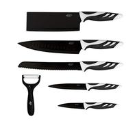 Cecotec Juego de cuchillos Santoku 1024 6 piezas alta gama ergonomía avanzada Blanco