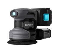 Cecotec Lijadora Rotorbital a Batería 21V y 2000mAh PerfectSurface 2120 Rotate. 13000rpm, 12 recambios, Depósito de polvo