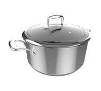 Cecotec Olla Polka Classy 28 Pot Steel – 28 cm, 7,5 L, Acero 18/10, Antiadherente