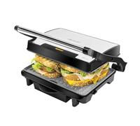 Cecotec Parrilla eléctrica Rock'Ngrill 1500 Rapid 1500W Rockstone ajustable bandeja recogegrasas