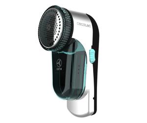 Cecotec Quitapelusas Recargable Cut-X 4500 Cloth. 45 Minutos de Autonomía, Rejilla en 3 Tamaños, Sistema de Seguridad, 8800 RPM