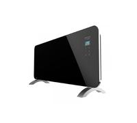Convector de 2000 w con placa de cristal y wi-fi.