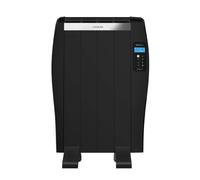 Cecotec Radiador Eléctrico Bajo Consumo ReadyWarm 800 Thermal Black. 4 Elementos, 600 W, De Pared o de Pie, Temporizador