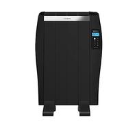 Cecotec Radiador eléctrico bajo consumo ReadyWarm 800 Thermal Black, 4 elementos, 600 W