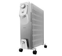 Cecotec Radiador de aceite ReadyWarm 11000 Space 360 — 11 módulos, 2500 W, 360º, 3 niveles