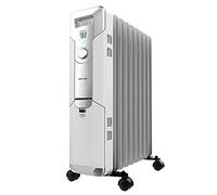 Cecotec Radiador Eléctrico de Aceite ReadyWarm 9000 Space. 9 Módulos, Bajo Consumo, 2000 W, 3 Niveles, Recogecables, Sistema de Seguridad, Ruedas, 20 m2
