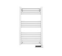 Cecotec Radiador Toallero Eléctrico Bajo Consumo Ready Warm 9100 Smart Towel White 500 W, Pantalla LED, Control táctil, Temporizador, 3 Modos de Funcionamiento, 2 Sistemas de Seguridad
