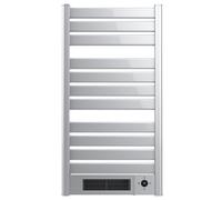Cecotec Radiador Toallero Eléctrico Bajo Consumo Ready Warm 9770 Ceramic Towel INOX. Calefactor Cerámico Incorporado, 2000 W Av2228